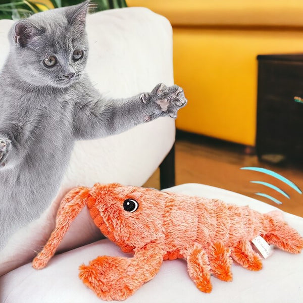 Jumping Shrimp Cat Toy